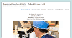 Desktop Screenshot of idaholaservision.com